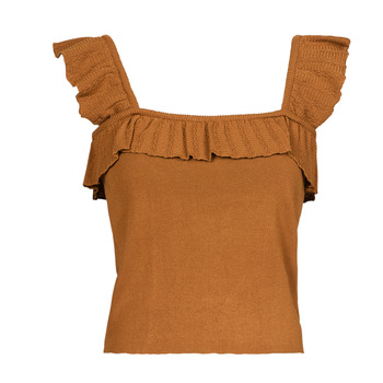 Clothing Women Blouses Betty London RALEIGH Camel