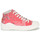 Shoes Women High top trainers Kenzo TIGER CREST HIGH TOP SNEAKERS Pink