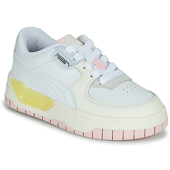 Shoes Girl Low top trainers Puma Cali Dream White / Pastel
