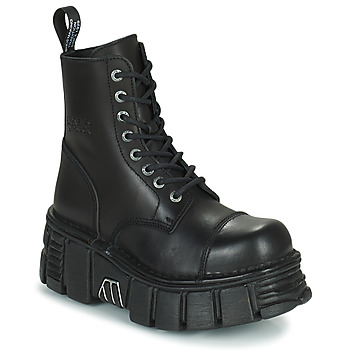 Shoes Mid boots New Rock M.NEWMILI083-S39 Black