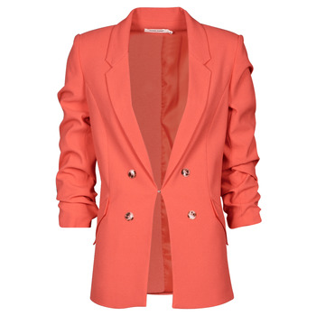 material Women Jackets / Blazers Naf Naf FLUIDA Pink