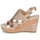 Shoes Women Sandals Les Petites Bombes MELINE Gold / Pink