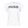 Clothing Men short-sleeved t-shirts HUGO Dulivio White