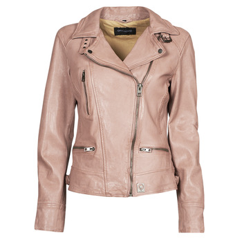 Clothing Women Leather jackets / Imitation leather Oakwood VIDEO Pink