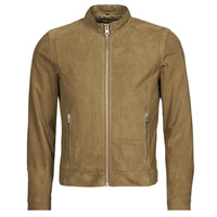 Clothing Men Leather jackets / Imitation leather Oakwood MILTON Camel