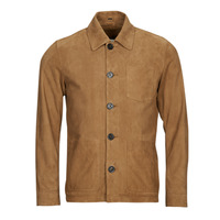 material Men Leather jackets / Imitation leather Oakwood RICCARDO Cognac