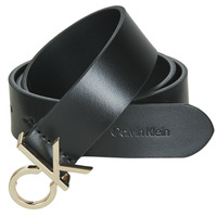 Accessorie Women Belts Calvin Klein Jeans RE-LOCK LOGO BELT 30MM Black