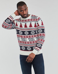 material Men jumpers Yurban STACIEY White / Multicolour