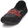Shoes Girl Loafers Mod'8 CELEMOC JUNIOR Black / Leopard / Red