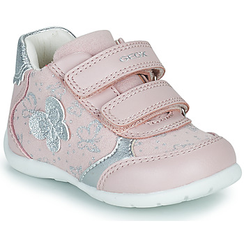 Shoes Girl Low top trainers Geox B ELTHAN GIRL A Pink