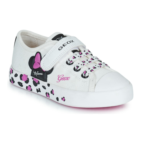Geox JR CIAK / Pink - Fast delivery | Spartoo Europe ! - Shoes Low top trainers Child 57,60 €