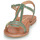 Shoes Girl Sandals Les Tropéziennes par M Belarbi BADAZAR Green / Gold