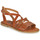Shoes Women Sandals Elue par nous Lescot Camel