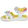 Shoes Girl Sandals Agatha Ruiz de la Prada Aitana White / Pink