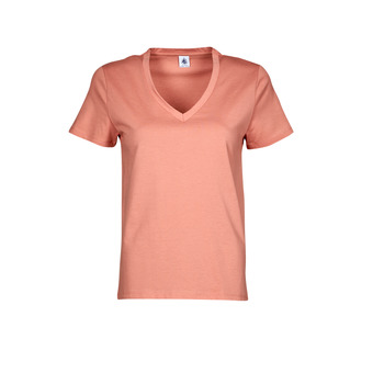 material Women short-sleeved t-shirts Petit Bateau BOBOMO Pink