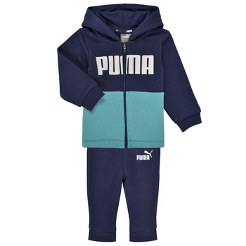 material Children Sets & Outfits Puma MINICATS COLORBLOCK JOGGER Blue