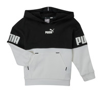 material Girl sweaters Puma PUMA POWER BEST HOODIE Black / White