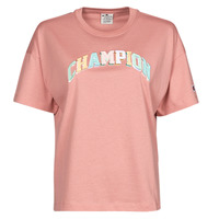 material Women short-sleeved t-shirts Champion 115190 Pink