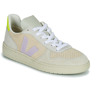 Shoes Women Low top trainers Veja V-10 White / Sable / Parma