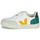 Shoes Children Low top trainers Veja Small V-12 Velcro White / Yellow / Green