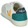 Shoes Children Low top trainers Veja Small V-12 Velcro White / Yellow / Green