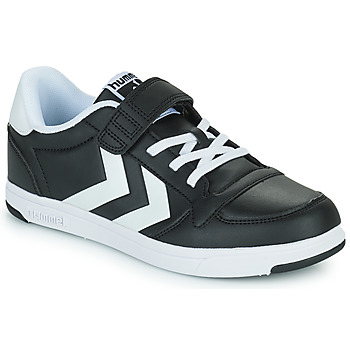 Shoes Children Low top trainers hummel STADIL LIGHT QUICK JR Black / White