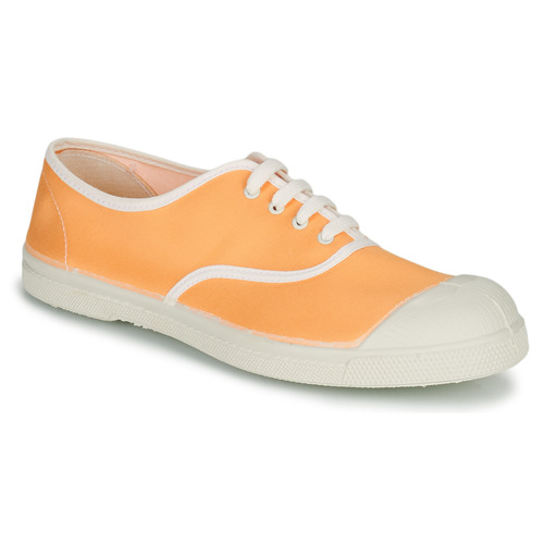 Bensimon TENNIS CANVAS VINTAGE Orange - delivery | Spartoo Europe ! - Shoes Low trainers Women 31,20 €