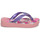 Shoes Girl Flip flops Havaianas KIDS FLORES Pink / Violet