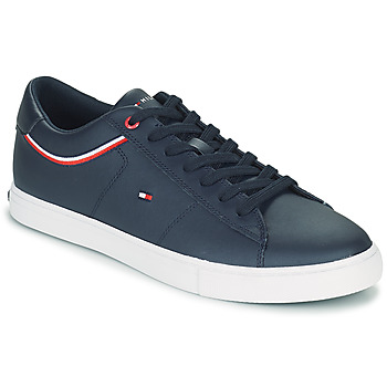Shoes Men Low top trainers Tommy Hilfiger Essential Leather Sneaker Detail Marine