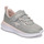 Shoes Girl Low top trainers Kangaroos KQ-Fleet EV Grey / Pink