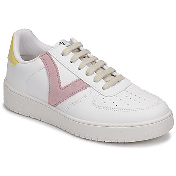 Shoes Women Low top trainers Victoria 1258201ROSA White / Pink