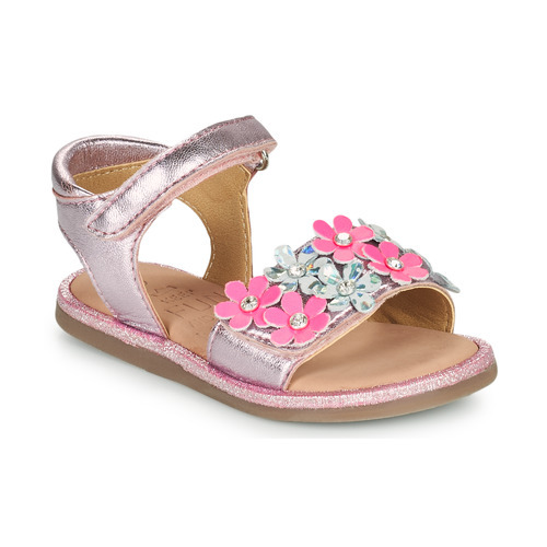 Shoes Girl Sandals Mod'8 PARLOTTE Pink