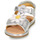 Shoes Girl Sandals Mod'8 PARRIT Silver