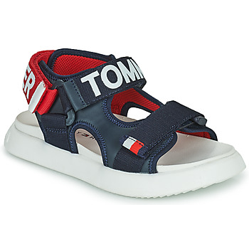 Shoes Boy Sandals Tommy Hilfiger KALEL Blue