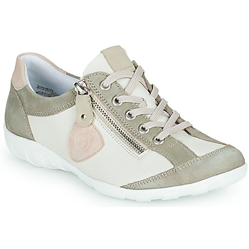 Shoes Women Low top trainers Remonte Dorndorf ROCK White / Green / Pink