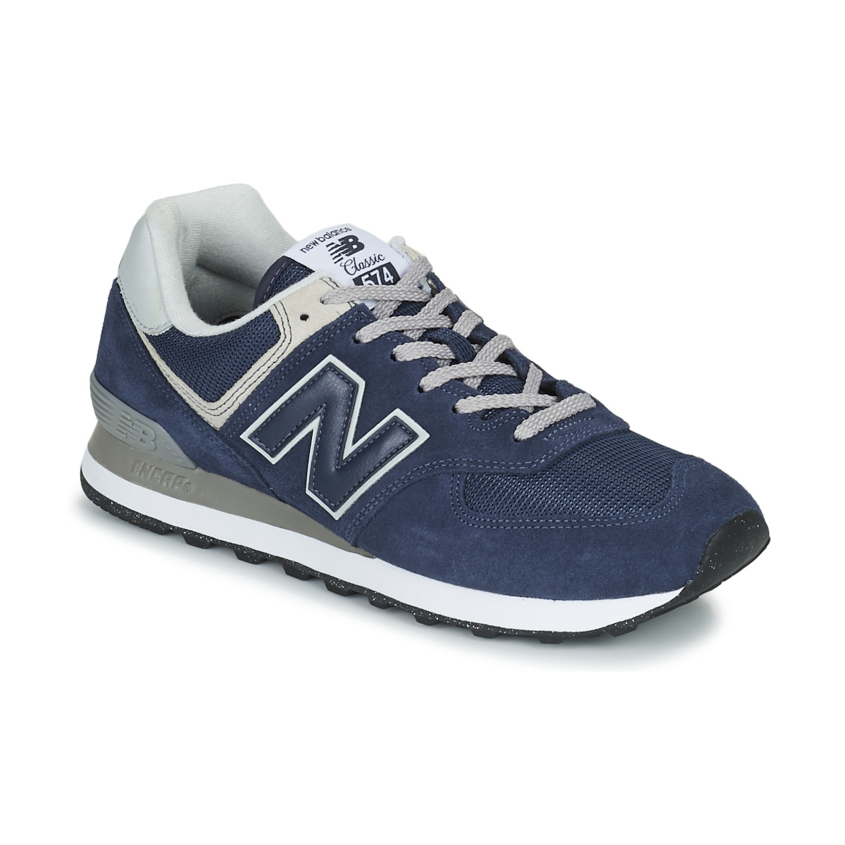 New Balance 480 Shoes - White/Marine Blue