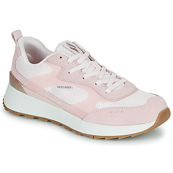 Shoes Women Low top trainers Skechers SUNNY STREET Pink / White