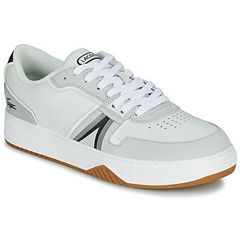 Shoes Men Low top trainers Lacoste L001 White / Grey