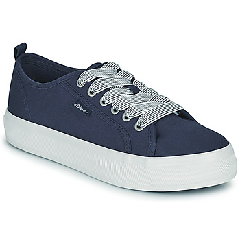 Shoes Women Low top trainers S.Oliver 23618 Marine