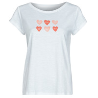 Clothing Women short-sleeved t-shirts Esprit BCI Valentine S White