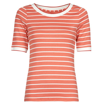 material Women short-sleeved t-shirts Esprit NOOS COO TEE Pink