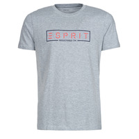 material Men short-sleeved t-shirts Esprit BCI N cn aw ss Grey