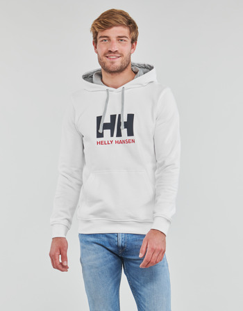 material Men sweaters Helly Hansen HH LOGO HOODIE White