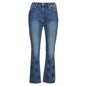 material Women 3/4 & 7/8 jeans Desigual DENIM_GALA Blue / Medium