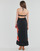 Clothing Women Long Dresses Desigual VEST_POMELO Black / Multicolour