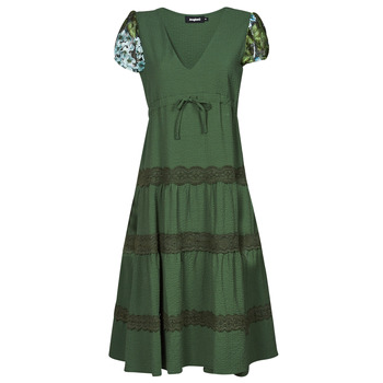 material Women Long Dresses Desigual VEST_GINGY Green