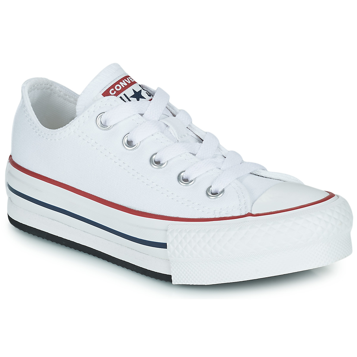 Shoes Children High top trainers Converse Chuck Taylor All Star EVA Lift Foundation Ox White