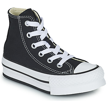 Shoes Girl High top trainers Converse Chuck Taylor All Star EVA Lift Foundation Hi Black
