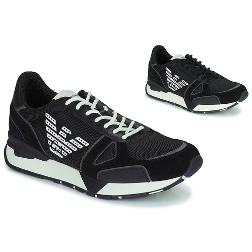 Emporio Armani X4X289-XM499-Q428 Black - Fast delivery | Spartoo Europe ! -  Shoes Low top trainers Men 264,00 €