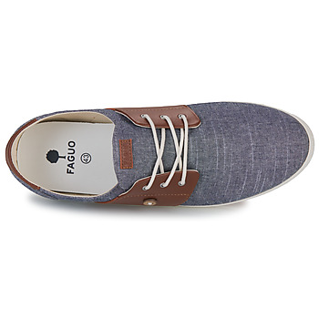 Faguo CYPRESS COTTON LEATHER Blue / Brown